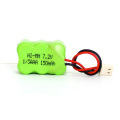 Batterie rechargeable de la batterie AAA 150mah de 7.2v ni-mh